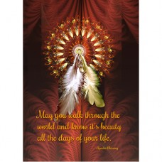 FRACTALIZATION GREETING CARD Apache Blessing